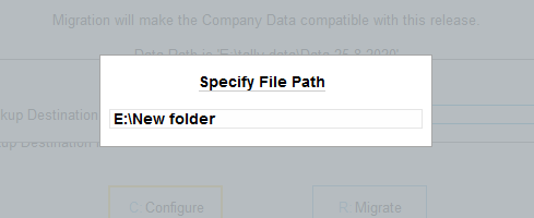 erp 9 data to migrate in prime